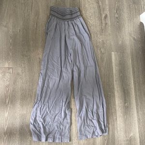 nwot Flare Linen Pants